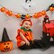 8.5Ft LED Pumpkin Lights String Lights Plug in(Blow Up Pumpkin Lights)